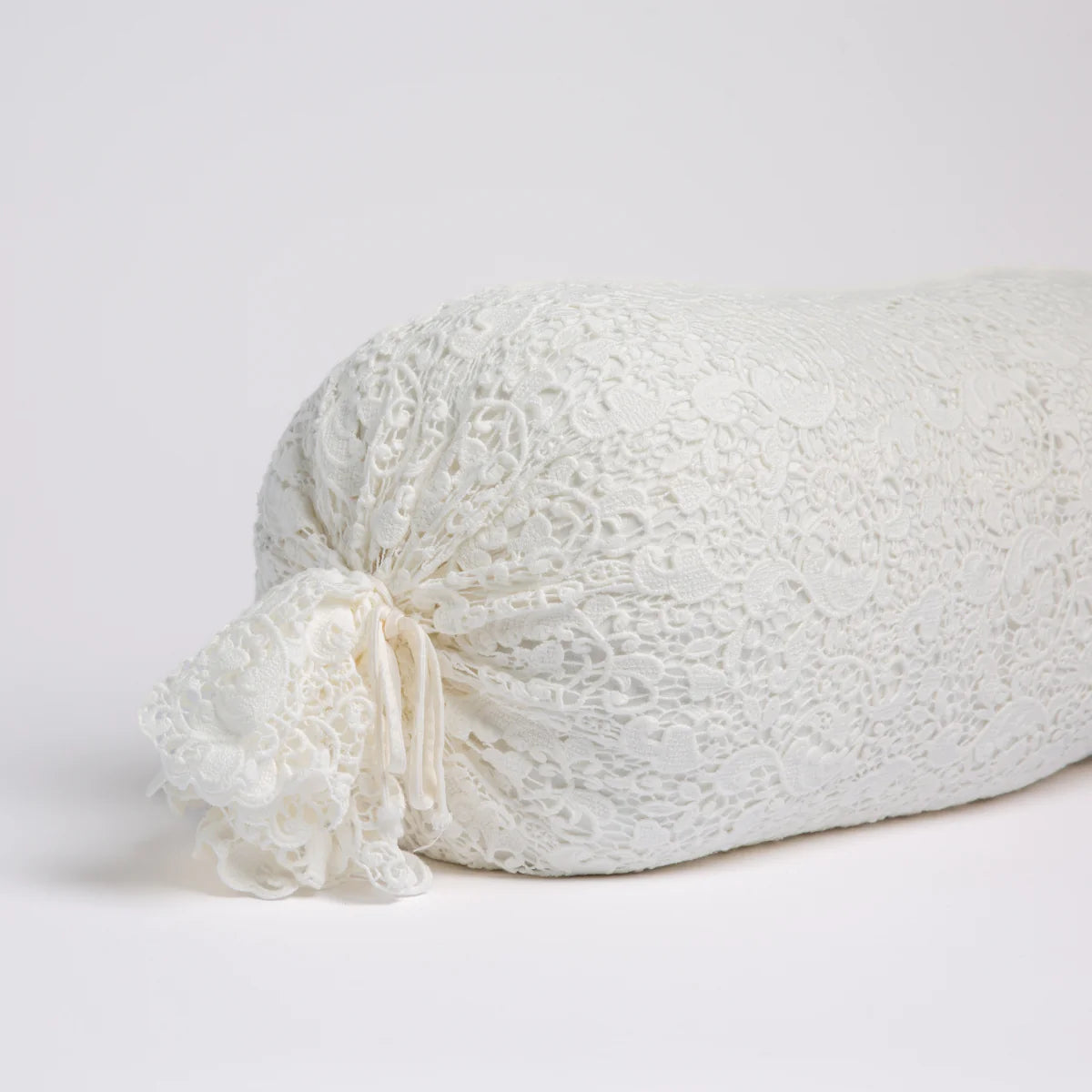 Allora Lace Bolster Cover