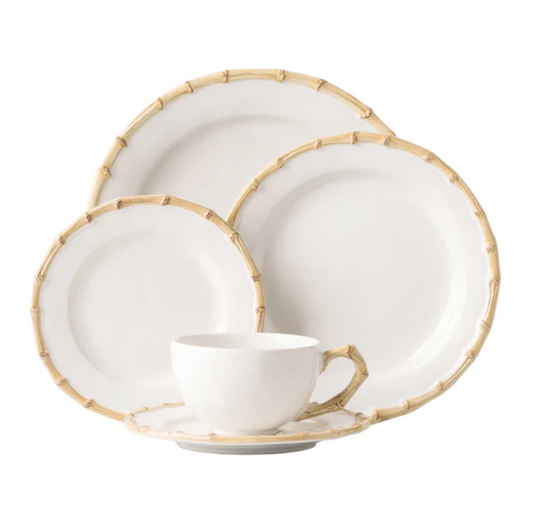 Bamboo 5pc Place Setting - Natural