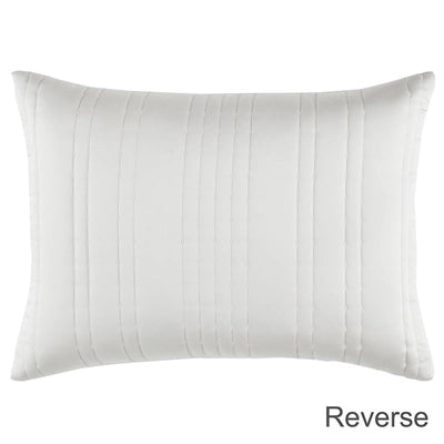 Blissful Bamboo Pearl/Silver Quilted Sham
