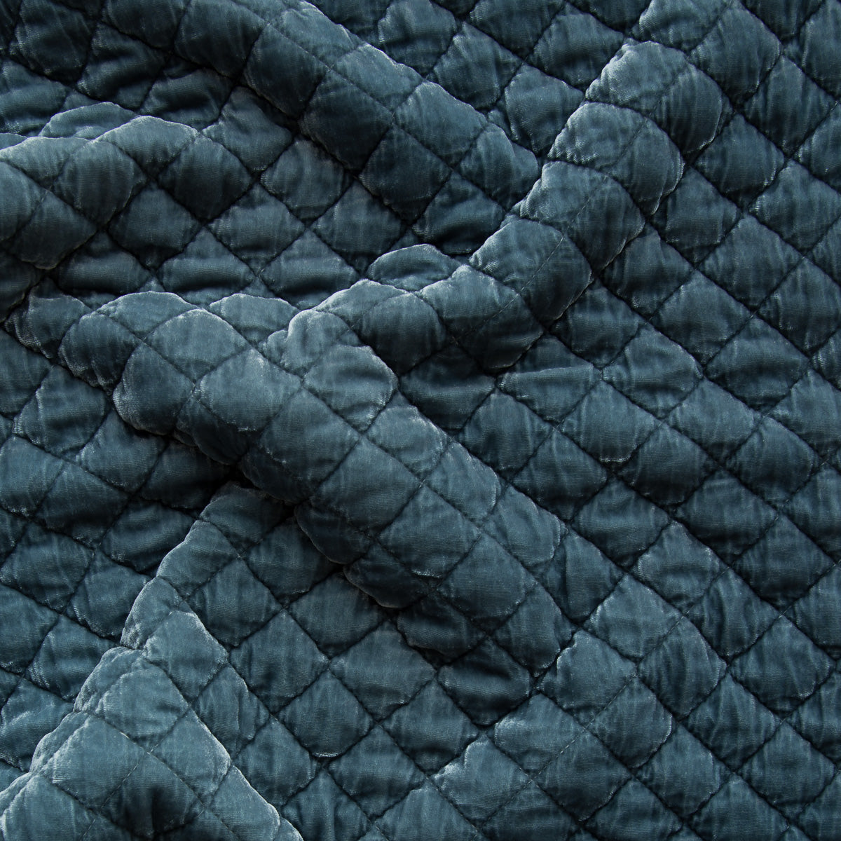 Silk Velvet Quilted Throw Blanket